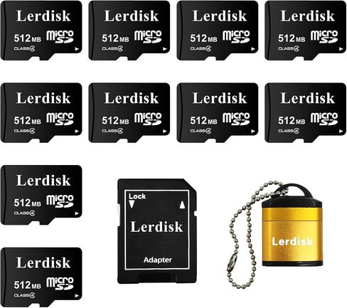 بطاقة Micro SD بسعة 8 جيجابايت U1 بسعر الجملة من المصنع، حزمة مكونة من 10 بطاقات MicroSD بكميات كبيرة مع محول SD من إنتاج مرخص له معتمد (8 جيجابايت) in Kuwait
