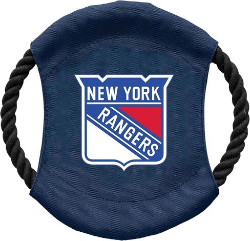 مجموعة ألعاب الحيوانات الأليفة من Littlearth للبالغين من الجنسين NHL New York Rangers Sock Monkey والقرص الطائر، لون الفريق، مقاس واحد in Saudi Arabia