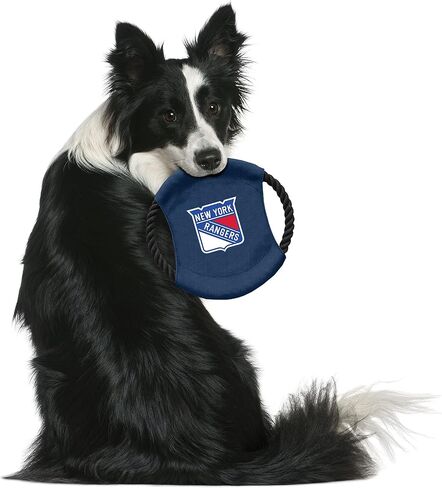 مجموعة ألعاب الحيوانات الأليفة من Littlearth للبالغين من الجنسين NHL New York Rangers Sock Monkey والقرص الطائر، لون الفريق، مقاس واحد in Saudi Arabia