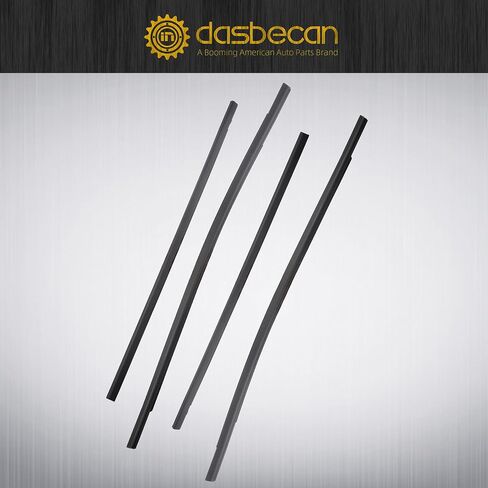 Dasbecan 72450-TEA-T01 حزام مانع تسرب النوافذ متوافق مع Honda Civic 4 أبواب سيدان 2016-2021 يستبدل # 72410-TEA-T01 72950-TEA-T01 72910-TEA-T01 (4 قطع) in Saudi Arabia