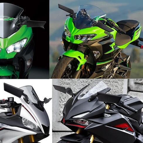 Modified Motorcycle Adjustable Rotating Side Mirror Wind Wing 2PCS Rearview Mirrors For Ducati 959 Panigale 2016 2019 in Saudi Arabia
