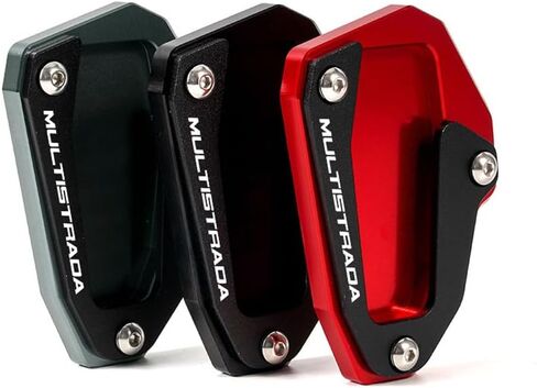 لـ Multistrada 950 1100 1200 1260 1200S 1260S V4 ملحقات الدراجة النارية مسنده حامل جانبي تمديد وسادة أغطية صمامات Multistrada 950 1100 1200 1260 1200S 1260S V4 ملحقات in Kuwait