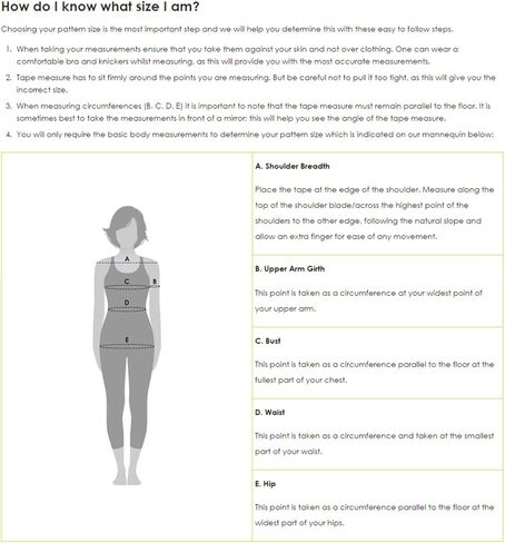 نمط الخياطة المقوس - بلوزة كينيدي بغطاء للرأس (الأحجام 10-22) in Kuwait