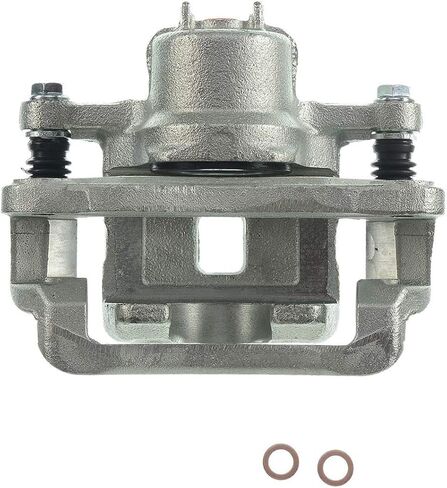 A-Premium Disc Brake Caliper Assembly with Bracket Compatible with Select Kia Models - Sorento 2003 2004 2005 2006, V6 3.5L - Rear Left Driver Side in Saudi Arabia
