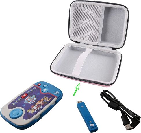 WERJIA Hard Carrying Case Compatible with Leapfrog for PAW Patrol Learning Video Game (CASE ONLY) (Pink) in Saudi Arabia