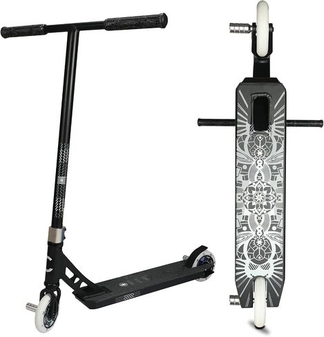 CREDO Pro Scooter - 110mm Wheels Stunt Scooter - 8+ Years Intermediate and Beginner Trick Scooter - Freestyle Kick Scooter for Kids, Teens, and Adults,for Boys and Girls Gifts Choice in Saudi Arabia