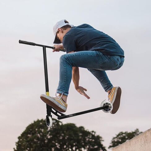 CREDO Pro Scooter - 110mm Wheels Stunt Scooter - 8+ Years Intermediate and Beginner Trick Scooter - Freestyle Kick Scooter for Kids, Teens, and Adults,for Boys and Girls Gifts Choice in Saudi Arabia