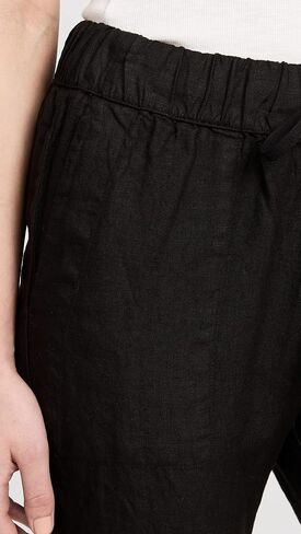 سروال نسائي من الكتان سهل الارتداء من Enza Costa in Kuwait