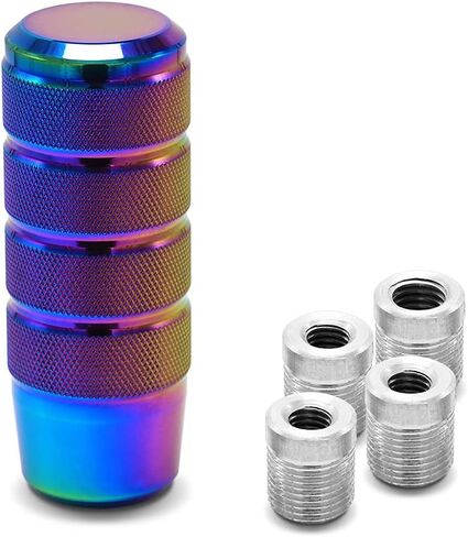 Amazing AUTO (Black) Stick Racing JDM Manual Gear Shift Knobs for Fit Compatible with Mazda Tacoma STi Nismo 2004 Honda Accord Subaru Focus ST Miata Toyota Adapters Included in Kuwait