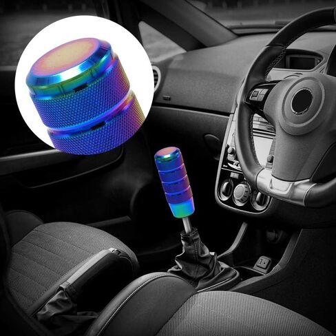 Amazing AUTO (Black) Stick Racing JDM Manual Gear Shift Knobs for Fit Compatible with Mazda Tacoma STi Nismo 2004 Honda Accord Subaru Focus ST Miata Toyota Adapters Included in Kuwait