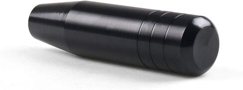 مقابض ناقل الحركة 5.1 بوصة، مقبض رأس ناقل الحركة ثقيل الوزن للسيارة مع رافعة تحويل من سبائك الألومنيوم تناسب معظم المركبات الأوتوماتيكية اليدوية مع 3 محولات مترابطة M8 M10 M12 x 1.25، أسود in Kuwait