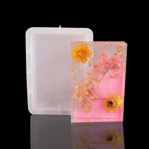 FineInno Hexagon Resin Mold, Deep Hexagon Silicone Molds for Resin, Geometry Epoxy Resin Molds for Flowers Preservation, DIY Wedding, Valentine Gift, Home Décor in Saudi Arabia