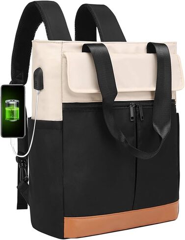 Travel Laptop Backpack 15.6 Inch Work Business Backpacks Purse with USB Port,Carry On Backpack for Men and Women,Water Resistant College Backpacks Airline Approved Business Personal Item Travel Bag in Saudi Arabia