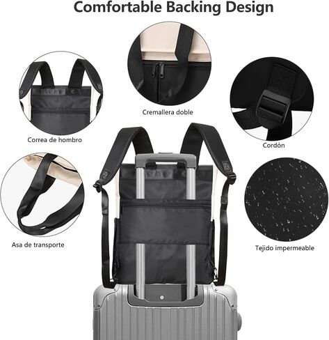 Travel Laptop Backpack 15.6 Inch Work Business Backpacks Purse with USB Port,Carry On Backpack for Men and Women,Water Resistant College Backpacks Airline Approved Business Personal Item Travel Bag in Saudi Arabia