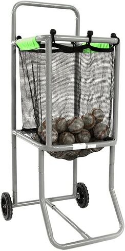 عربة البيسبول والكرة اللينة الرياضية من سكاي ووكر بعجلات، باللون الأسود in Kuwait