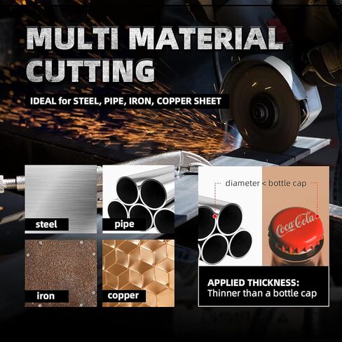 Augtouf 25 Pack Cut Off Wheel, 4 1/2'' Angle Grinder Thin Cutting Wheels for Metal & Stainless Steel 4.5"x1/16"x7/8" in Kuwait