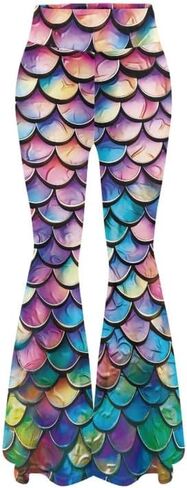 Bulopur Women High Waisted Yoga Flare Pants Bootcut Leggings Pants Workout Trousers Wide Leg Sweatpants in Saudi Arabia