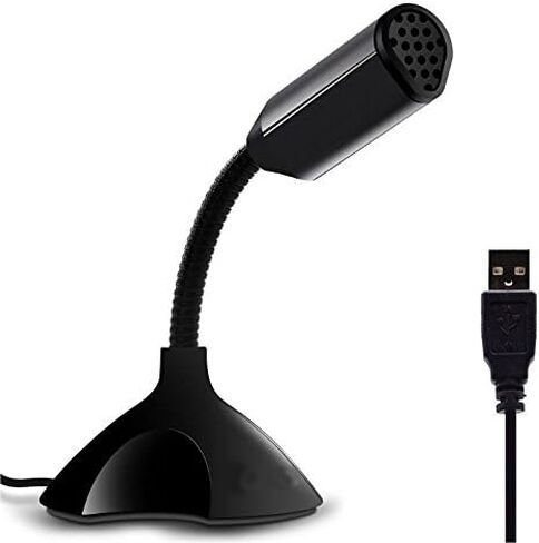 ميكروفون كمبيوتر axGear USB للكمبيوتر المكتبي والكمبيوتر المحمول وسجل الدردشة الصوتية in Saudi Arabia
