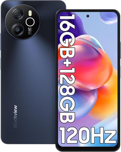 هواتف Blackview Shark 8 غير مقفلة بنظام Android، هواتف 16 جيجابايت + 128 جيجابايت / SD 2 تيرابايت غير مقفلة، Helio G99، هواتف ذكية تعمل بنظام Android 13، 120 هرتز 6.78 بوصة FHD +، شحن سريع 5000 مللي أمبير + 33 وات، كاميرا 64 ميجابكسل، NFC، هواتف محمولة 4G in Kuwait