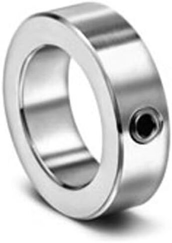 Climax Metal C-012-A مجموعة طوق لولبي، ألومنيوم، حجم التجويف 1/8 بوصة، 3/8 بوصة OD، مع برغي مجموعة 6-32 × 1/8 in Saudi Arabia
