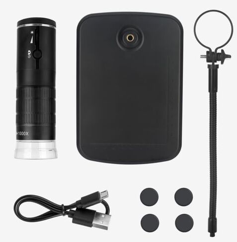 Wireless Digital Microscope, Electronic Microscope, 1000X Zoom HD, 1080P in Saudi Arabia