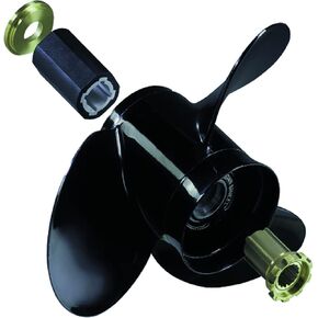 Michigan Wheel 992601 Vortex D-Series Large Diameter 3-Blade Aluminum Propeller - RH, 12-1/4" Diameter x 9" Pitch