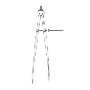 Starrett Yankee Spring-Type Divider with High-Grade Steel, Bow Spring and Quick Adjusting Spring Nut - 12" Size and Capacity, Spring Joint Type - 83A-12