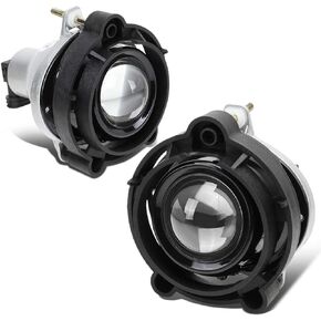 DNA MOTORING FL-ZTL-320-CH Projector Fog Light [Compatible with 08-09 Buick Allure / 04-07 Rainier / 08-15 Enclave]