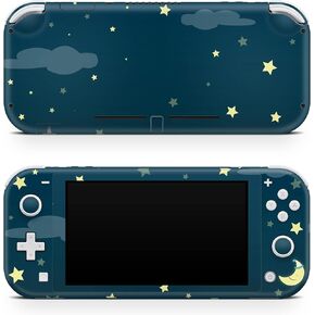 TACKY DESIGN Clouds Skin Compatible with Nintendo Switch lite Skin,Night Skin Compatible with Switch lite Cover Vinyl 3m Decal Cute Full wrap Compatible with Switch lite Sticker