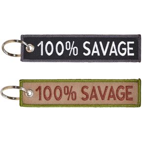 Great 1 "Don't Tread On Me" Military Keychain Tag with Key Ring and Carabiner - 2 Pack - Keys, Cars, Motorcycles, Backpacks, Luggage and Gifts - EDC