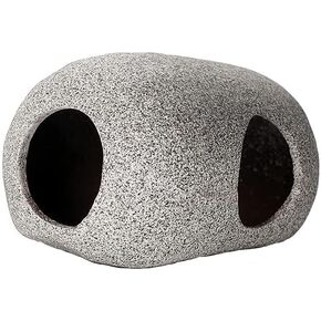 Aquarium Stone Hideaway Ornament Cichlid Shrimp Breeding Hiding Cave (X-Large)(904)