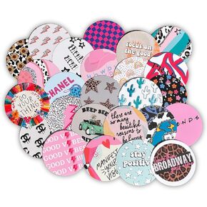 Popular Hot Freshie Cardstock Cutout Rounds | 25 pk 2.5 inch Unique Mix Silicone Molds Assorted Bulk Manly Animal Teacher Western