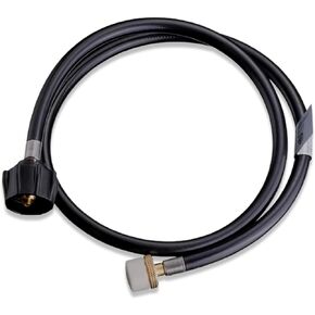 Propane Adapter Kit - 1 lb. to 20 lb. Tank - 6 Ft. Hose, Use With Blackstone/Pit Boss/Member's Mark 17" & 22" Tabletop Griddle Regulator