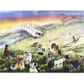 بطاقة تعاطف للحيوانات الأليفة على شكل جسر قوس قزح للكلاب in Kuwait