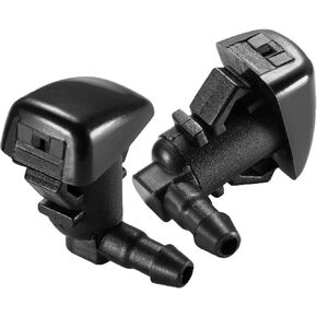 8E5Z-17603-A Pair Front Windshield Washer Nozzles Spray Jet Kit 8E5Z17603A, Compatible with Fusion, M-ercury Milan, Lincoln MKZ 2008-2012