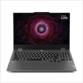 Lenovo LOQ 15AHP9 Gaming Laptop, NVIDIA® GeForce RTX™ 4050 6GB GDDR6, 15.6" FHD Display, AMD Ryzen 7 8845HS, 16GB RAM, 512GB SSD, 1920x1080 px, Windows 11, Luna Grey