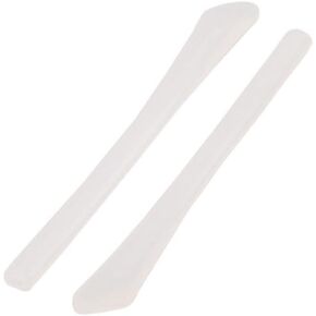 Eyeglass End Tips Ear Sock Pieces Tube Eyewear Anti-Slip Silicone Comfort Replacement Tips Metal Eyeglass Legs