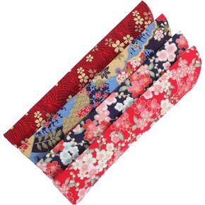 12 Pcs Fan Bag Foldaway Fan Chinese Fan Handheld Fan Hand Fan Holder Handheld Fan Holder Folding Hand Fan Pouch Fan Cover Japanese-Style Brocade Chinese Hand Fan Pouch