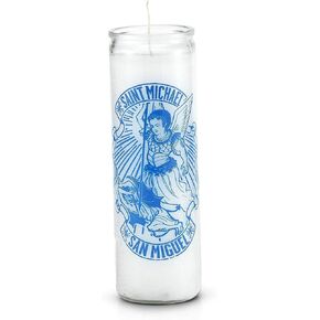 7 Day Saint Michael Saint Candle White, Spiritual Healing Spell-Casting Witchcraft Wishing Manifestation Magical Positive Energy Protection Blessing Ritual Wish Candles in Saudi Arabia