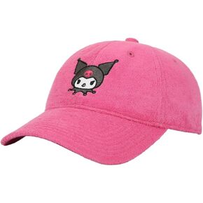 قبعة بيسبول نسائية وردية اللون من Kuromi Character Art-OSFA in Kuwait