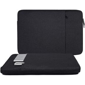 Laptop Sleeve 14 Inch Computer Case Bag for Dell Latitude/Inspiron 14/ XPS 15, HP EliteBook/Chromebook x360/ Pavilion/Stream 14, Lenovo Yoga IdeaPad Flex ThinkPad, ASUS VIvoBook, Black