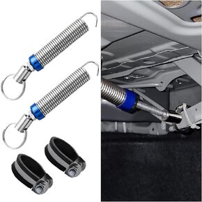 2PCS Car Trunk Lid Metal Spring, Car Adjustable Auto Car Trunk Boot Lid Lifting Spring Device, Universal Lifter Remote Car Trunk Lid Open Tool