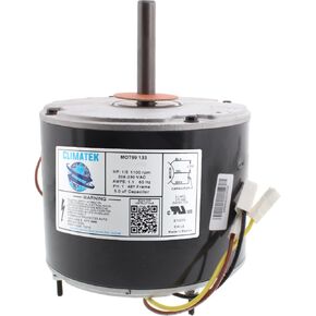 HC37GE219A - ClimaTek Exact Replacement for Carrier Bryant Payne 1/5 HP Fan Motor HC37GE219 HC37GE219A HB38GR219 HB38GQ230