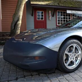 C5 Corvette NoviStretch Front Bra High Tech Stretch Mask Fits: All C5 1997 Through 2004 Corvettes Black