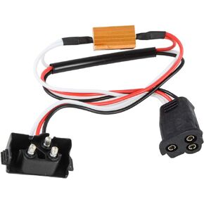 GG Grand General 83023 LED Light (3 Prong Flasher Load Equalizer Resistor Plug, 2Amp), 1 Pack
