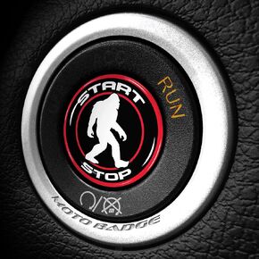 Bigfoot Push Start Button Cover - Compatible with Jeep Dodge RAM and Chrysler - Sasquatch (623) in Saudi Arabia