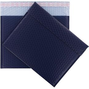 رسائل بريدية فقاعية باللون الكحلي بفتحة جانبية مقاس 13 × 10 بوصة (25 قطعة) in Kuwait