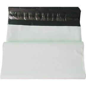 19.6 X 24 Inches White Poly Mailers,Large Self-Sealing Shipping Envelopes Plastic Packaging Bags 6 Pcs