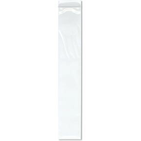 Plymor 2" x 12" (Pack of 100), 4 Mil Heavy Duty Zipper Reclosable Plastic Bags