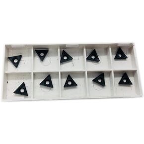 New TCMT21.51 Carbide Inserts 10 Pcs/Box - Black Soild Insert TCMT 21.51
